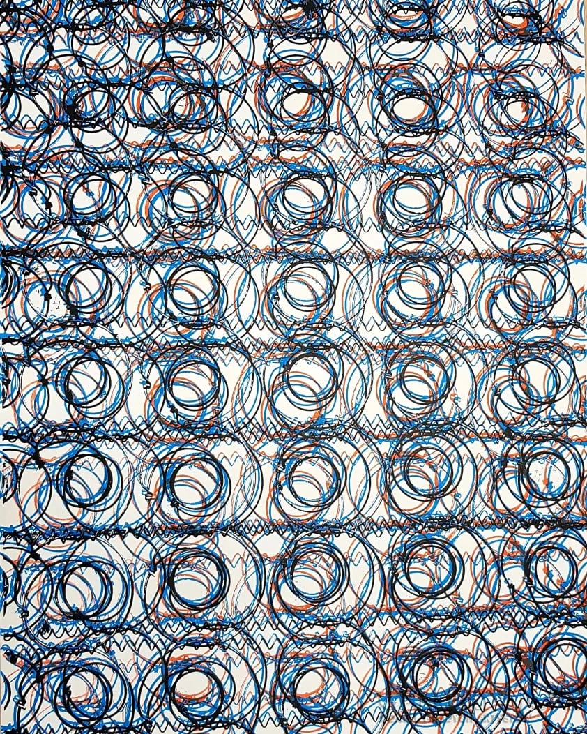 Amadeusz Popek - Neon in blue