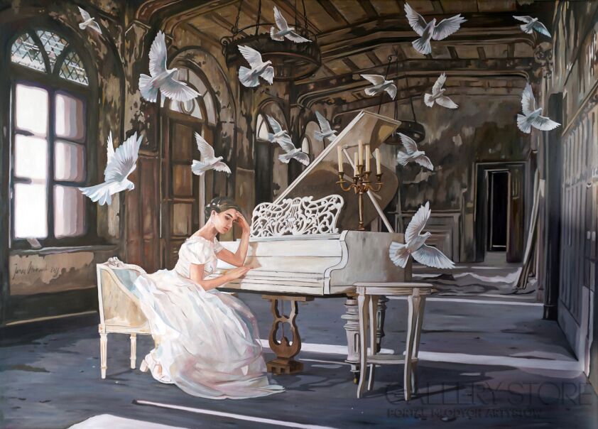 Jak dbać o obrazy malowane na płótnie.