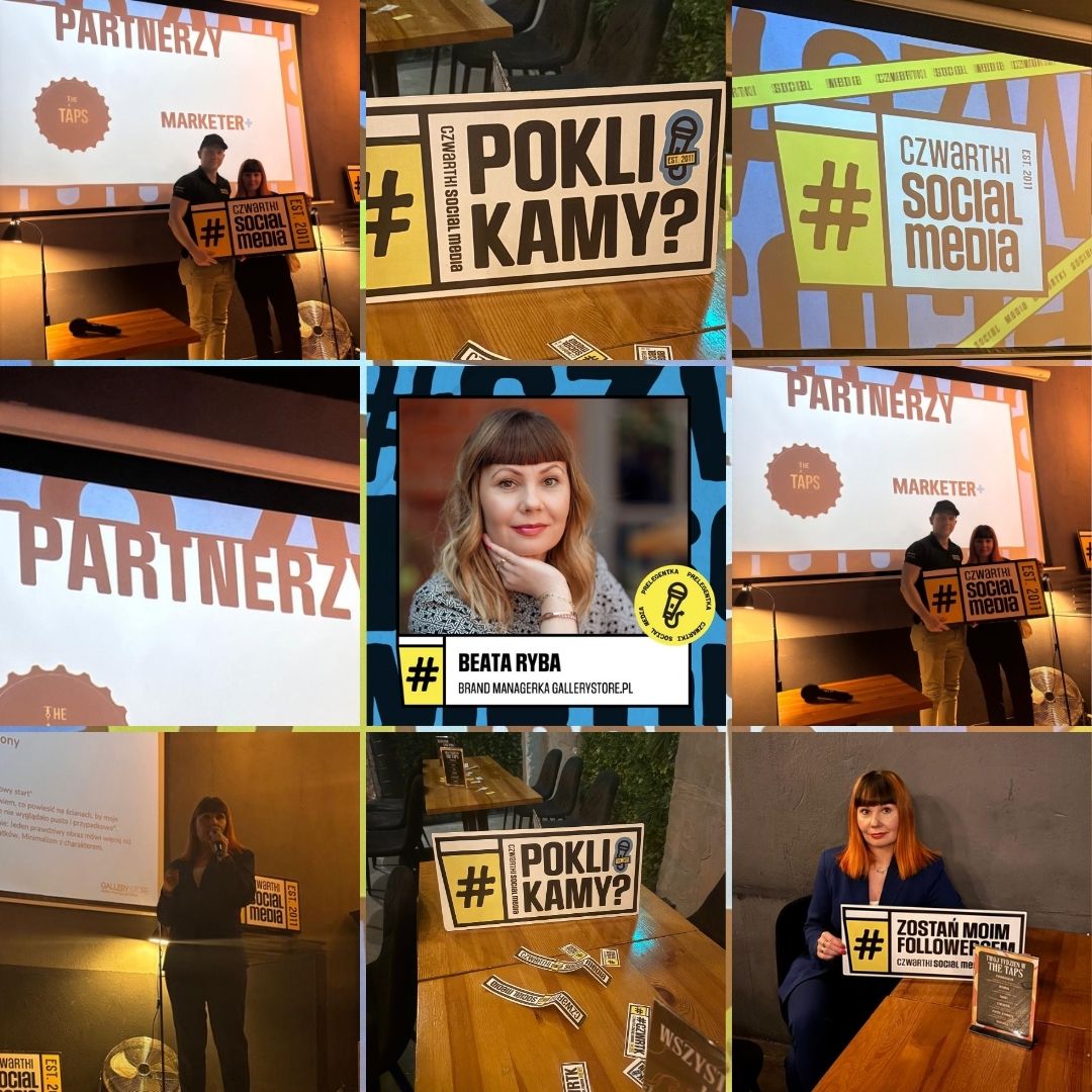 16 lat Gallerystore.pl na scenie Czwartki Social Media. Relacja z wystąpienia